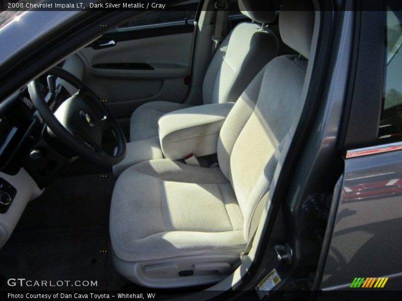 Dark Silver Metallic / Gray 2008 Chevrolet Impala LT