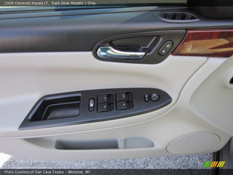 Dark Silver Metallic / Gray 2008 Chevrolet Impala LT