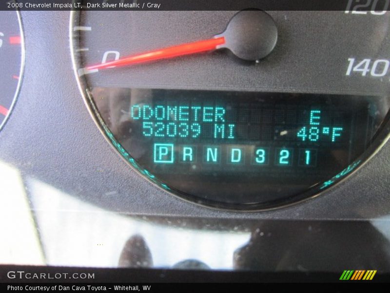 Dark Silver Metallic / Gray 2008 Chevrolet Impala LT