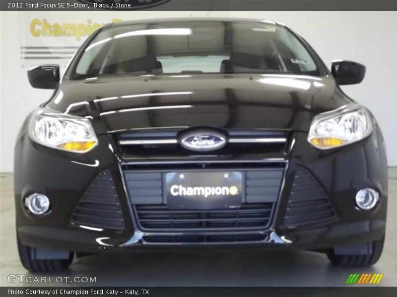 Black / Stone 2012 Ford Focus SE 5-Door