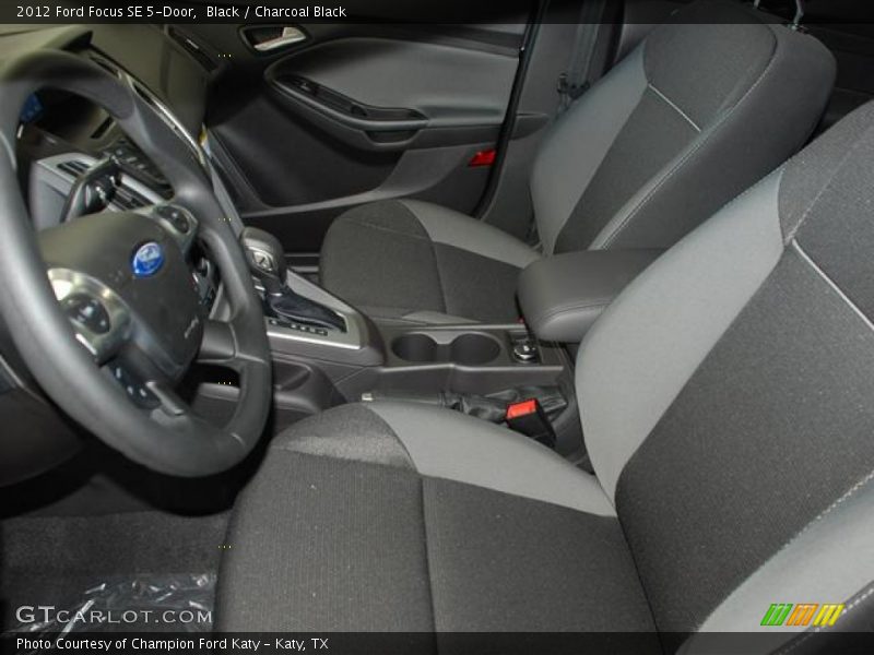 Black / Charcoal Black 2012 Ford Focus SE 5-Door