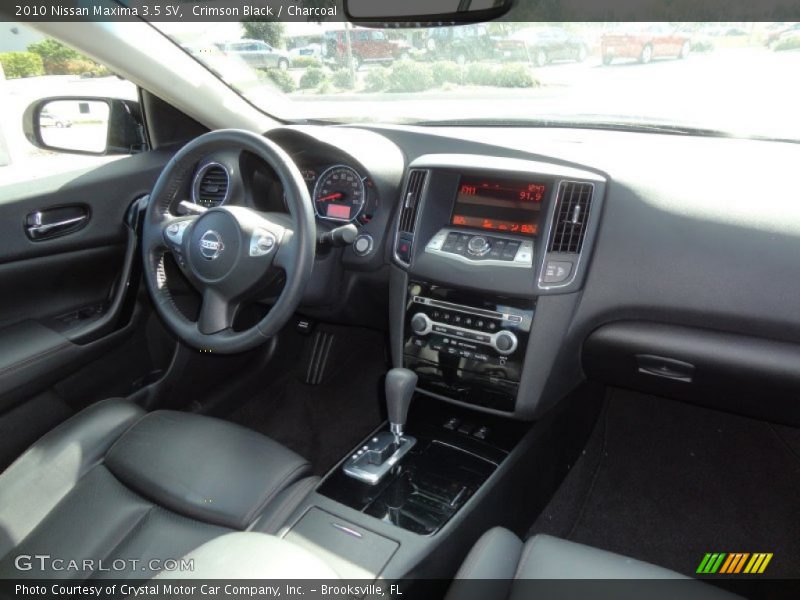 Crimson Black / Charcoal 2010 Nissan Maxima 3.5 SV