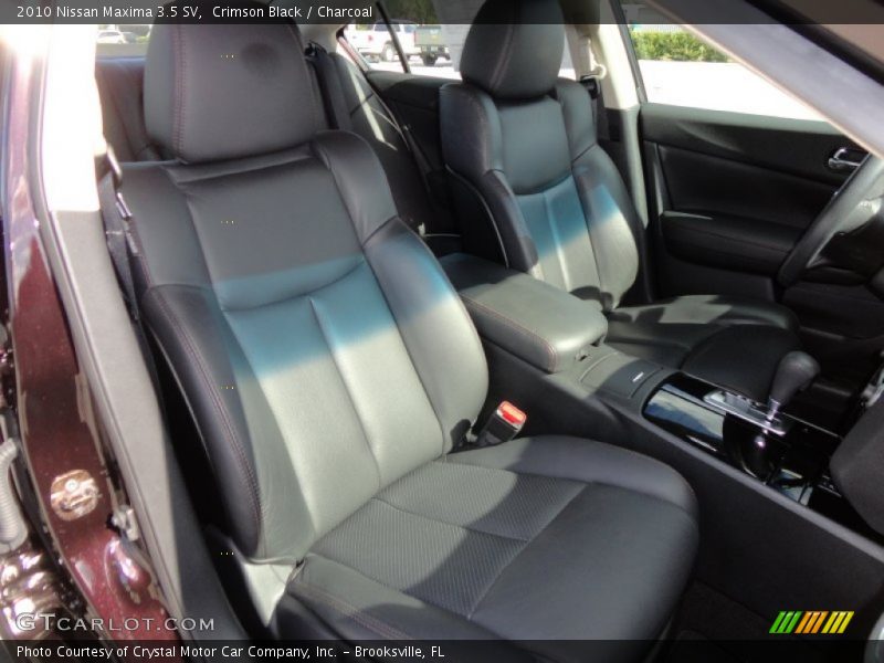 Crimson Black / Charcoal 2010 Nissan Maxima 3.5 SV