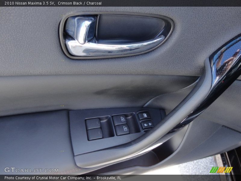 Crimson Black / Charcoal 2010 Nissan Maxima 3.5 SV