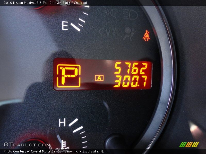 Crimson Black / Charcoal 2010 Nissan Maxima 3.5 SV