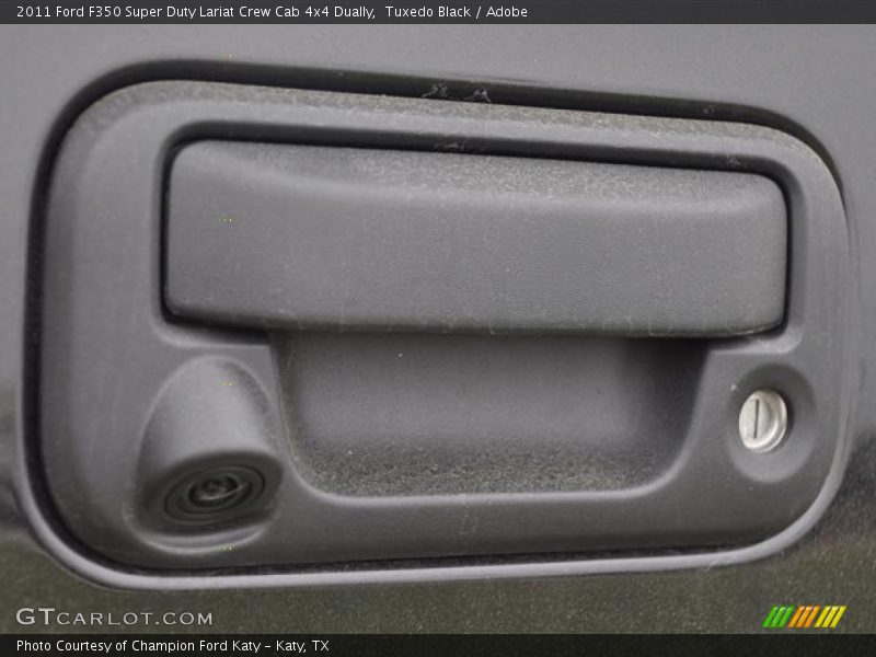 Tuxedo Black / Adobe 2011 Ford F350 Super Duty Lariat Crew Cab 4x4 Dually
