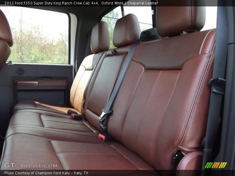 Oxford White / Chaparral Leather 2011 Ford F350 Super Duty King Ranch Crew Cab 4x4