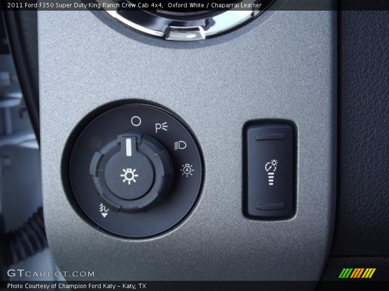 Oxford White / Chaparral Leather 2011 Ford F350 Super Duty King Ranch Crew Cab 4x4