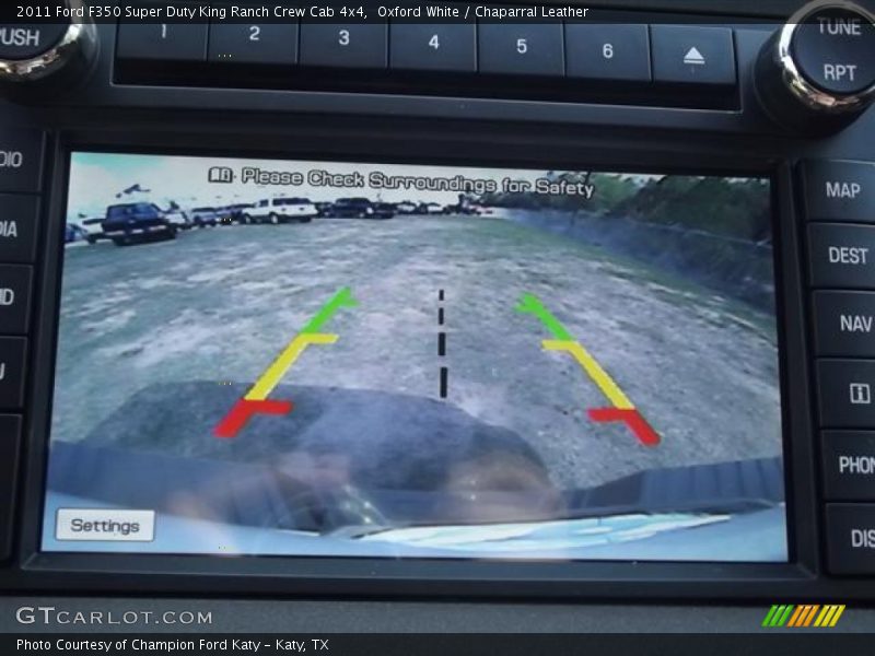 Oxford White / Chaparral Leather 2011 Ford F350 Super Duty King Ranch Crew Cab 4x4