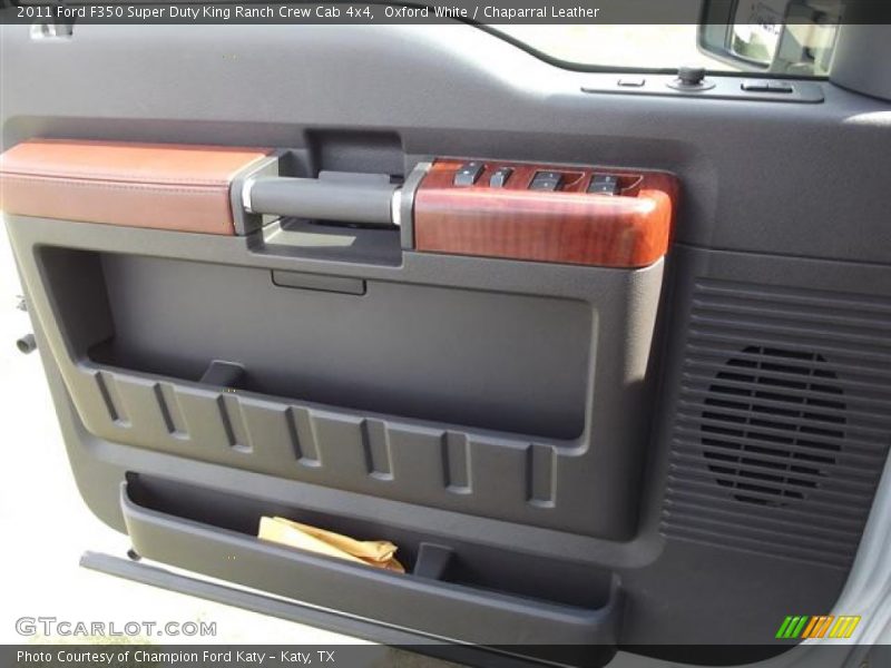Oxford White / Chaparral Leather 2011 Ford F350 Super Duty King Ranch Crew Cab 4x4