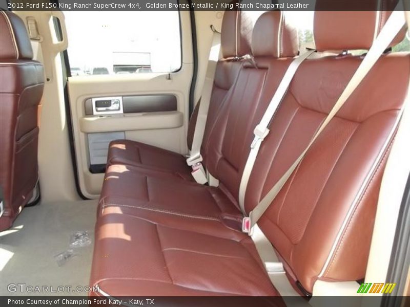  2012 F150 King Ranch SuperCrew 4x4 King Ranch Chaparral Leather Interior