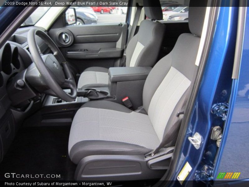 Deep Water Blue Pearl / Dark Slate Gray 2009 Dodge Nitro SE 4x4