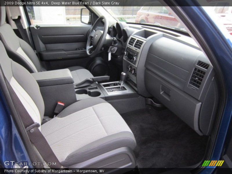 Deep Water Blue Pearl / Dark Slate Gray 2009 Dodge Nitro SE 4x4