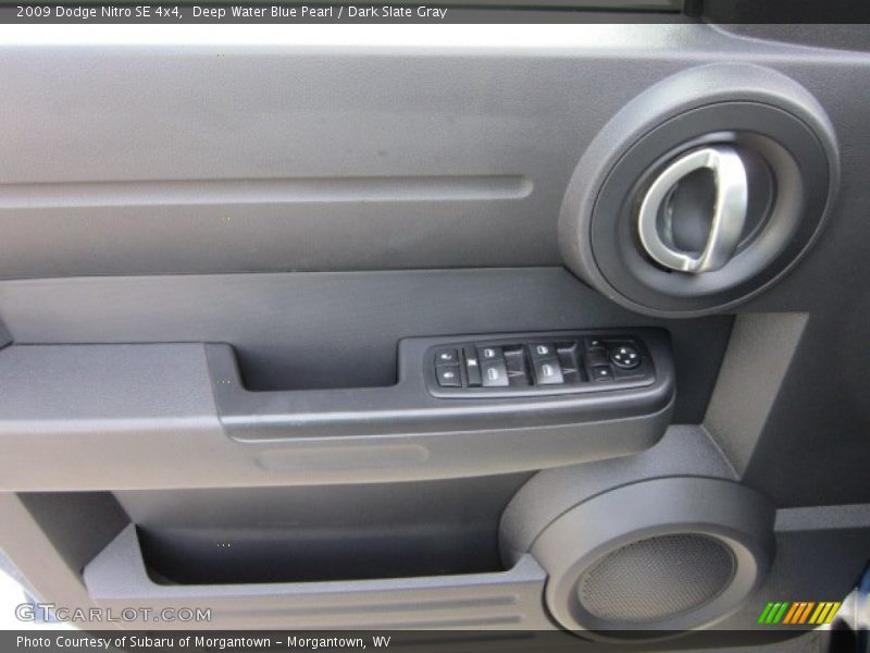 Deep Water Blue Pearl / Dark Slate Gray 2009 Dodge Nitro SE 4x4