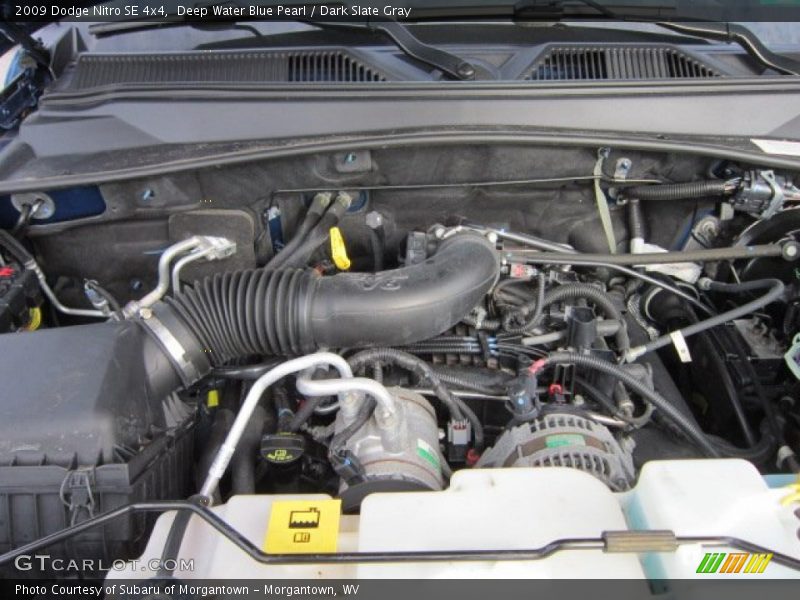 Deep Water Blue Pearl / Dark Slate Gray 2009 Dodge Nitro SE 4x4