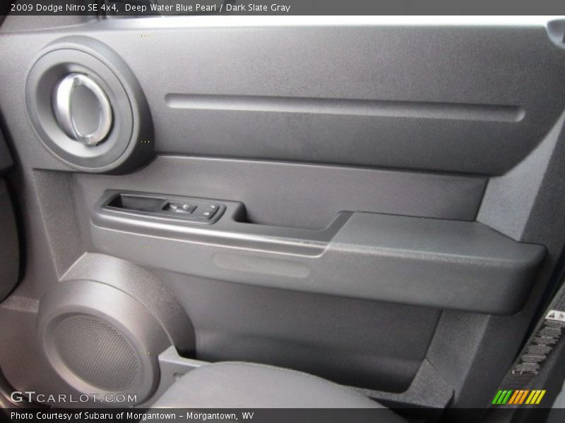 Deep Water Blue Pearl / Dark Slate Gray 2009 Dodge Nitro SE 4x4