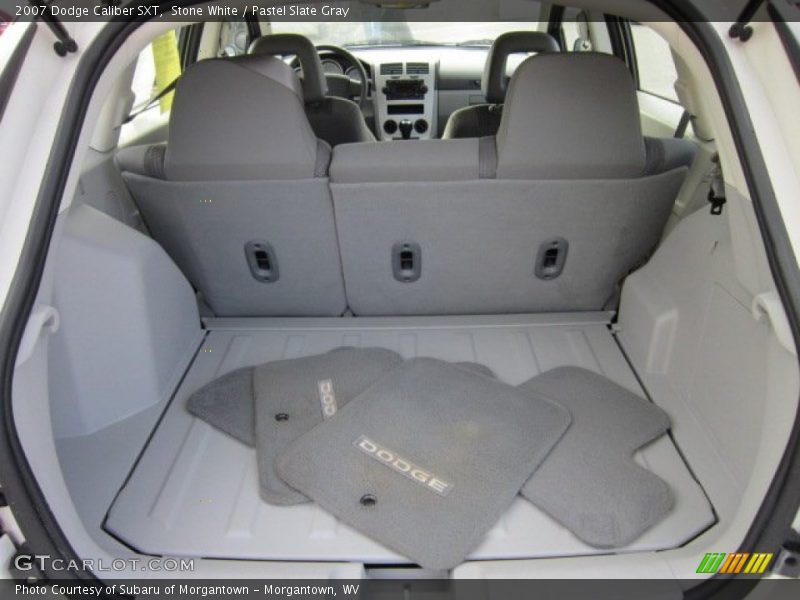 Stone White / Pastel Slate Gray 2007 Dodge Caliber SXT