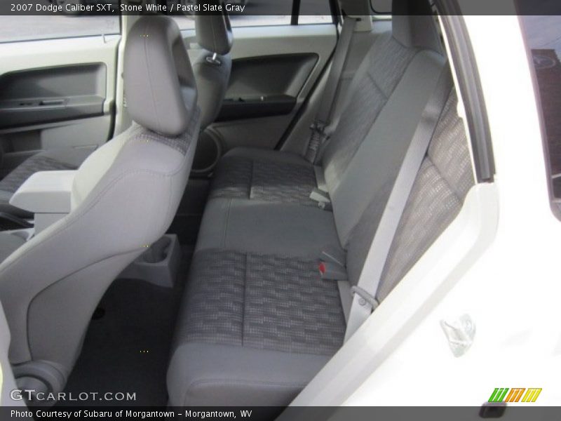 Stone White / Pastel Slate Gray 2007 Dodge Caliber SXT