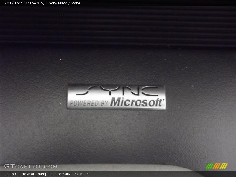 Ebony Black / Stone 2012 Ford Escape XLS