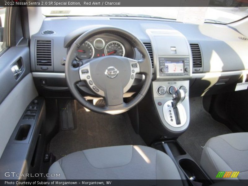 Red Alert / Charcoal 2012 Nissan Sentra 2.0 SR Special Edition