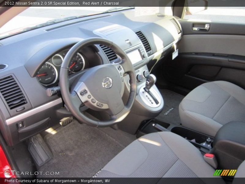 Red Alert / Charcoal 2012 Nissan Sentra 2.0 SR Special Edition