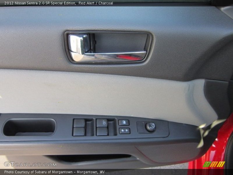 Red Alert / Charcoal 2012 Nissan Sentra 2.0 SR Special Edition