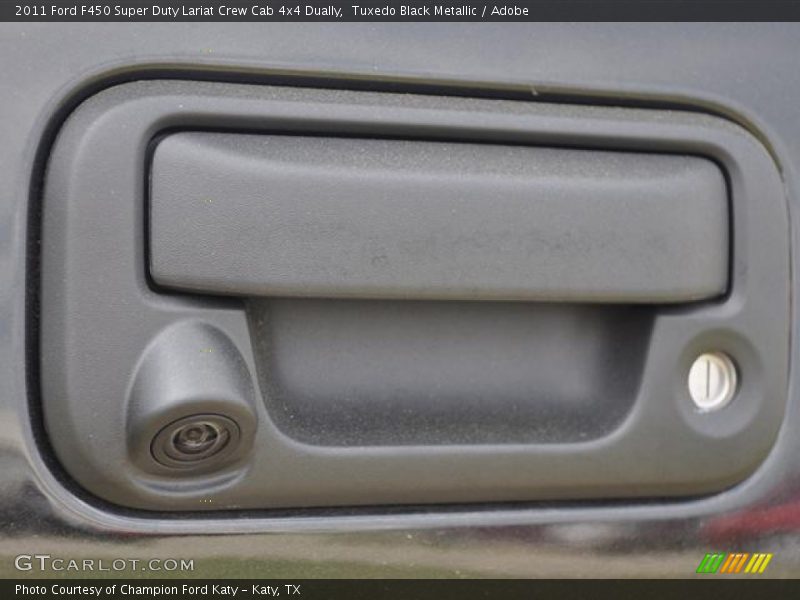 Tuxedo Black Metallic / Adobe 2011 Ford F450 Super Duty Lariat Crew Cab 4x4 Dually