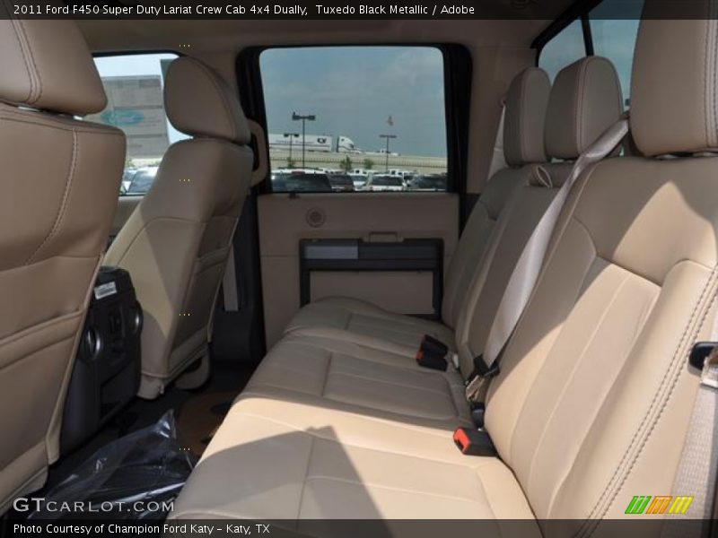 Tuxedo Black Metallic / Adobe 2011 Ford F450 Super Duty Lariat Crew Cab 4x4 Dually