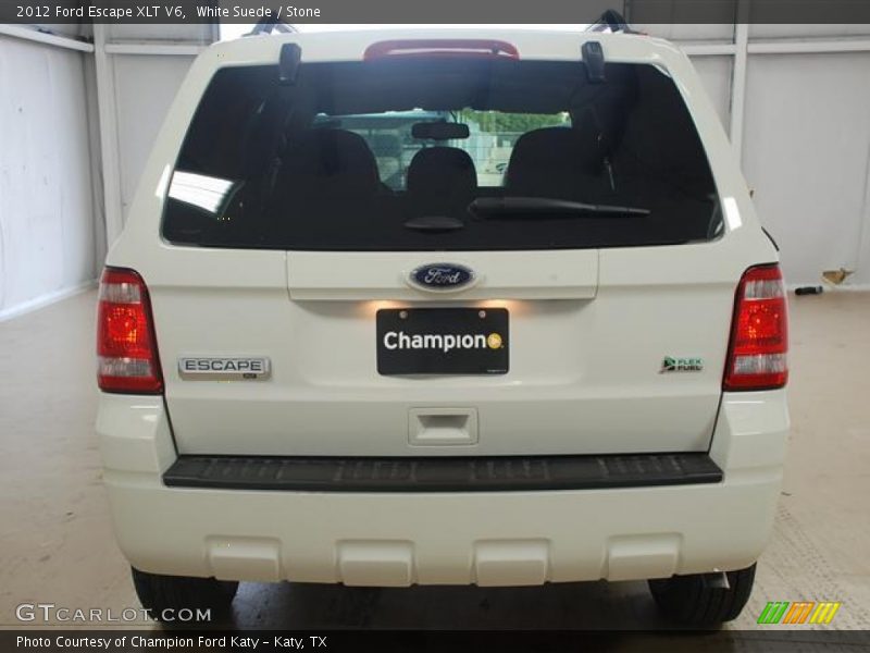 White Suede / Stone 2012 Ford Escape XLT V6