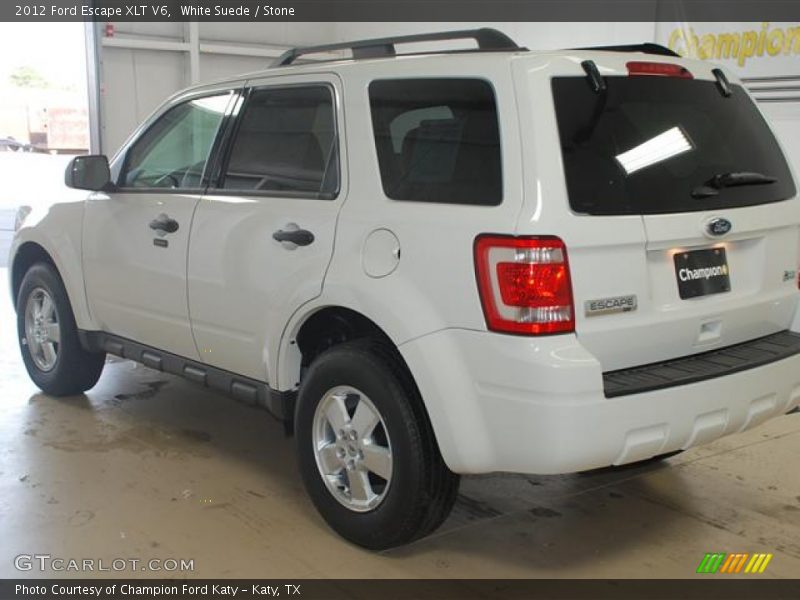 White Suede / Stone 2012 Ford Escape XLT V6