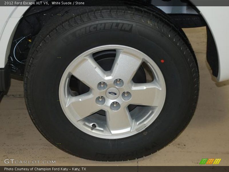 White Suede / Stone 2012 Ford Escape XLT V6