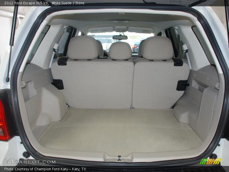 White Suede / Stone 2012 Ford Escape XLT V6
