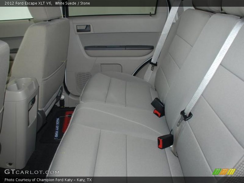 White Suede / Stone 2012 Ford Escape XLT V6