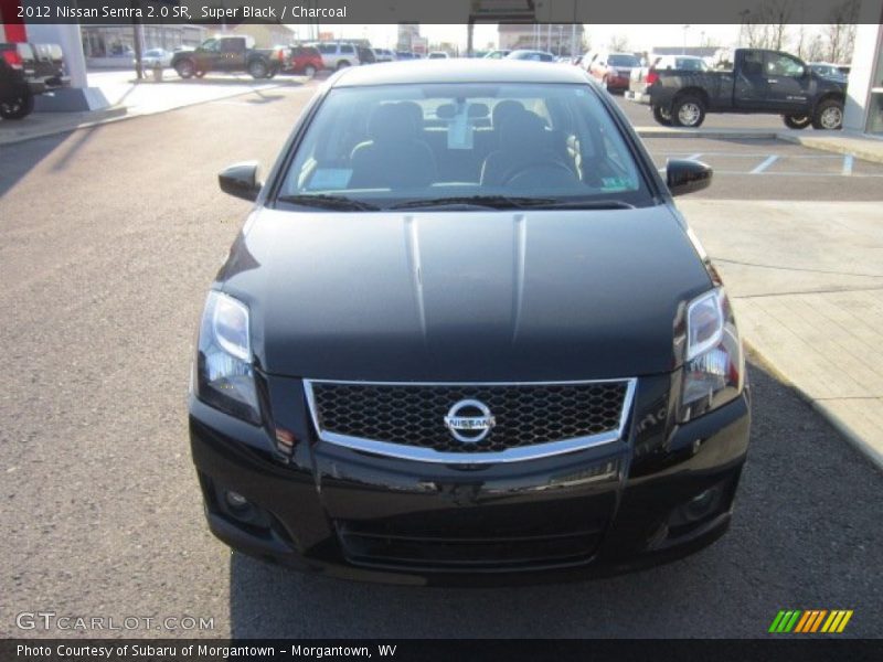 Super Black / Charcoal 2012 Nissan Sentra 2.0 SR
