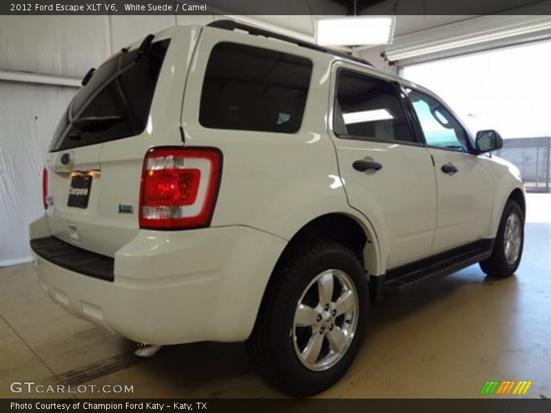 White Suede / Camel 2012 Ford Escape XLT V6