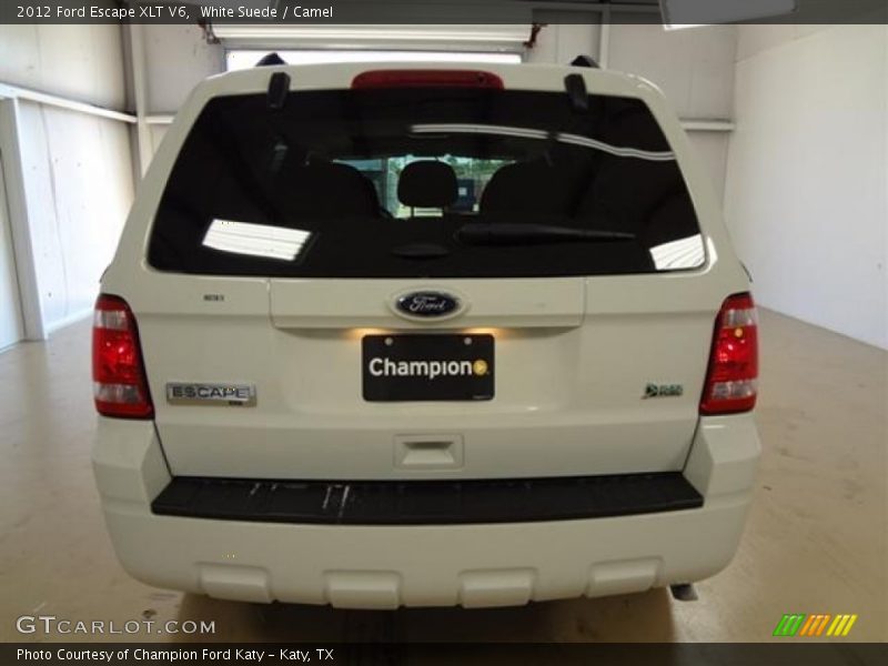 White Suede / Camel 2012 Ford Escape XLT V6