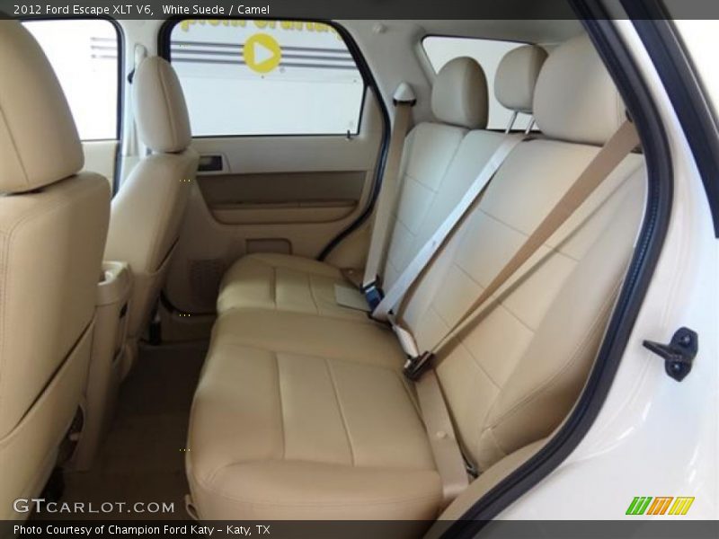 White Suede / Camel 2012 Ford Escape XLT V6