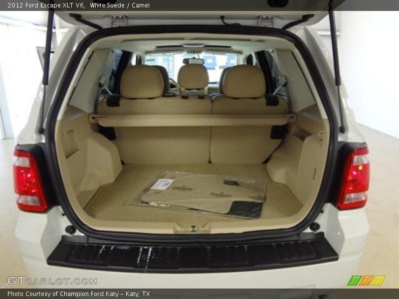 White Suede / Camel 2012 Ford Escape XLT V6