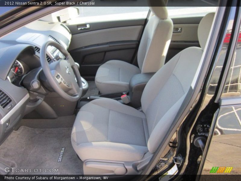 Super Black / Charcoal 2012 Nissan Sentra 2.0 SR