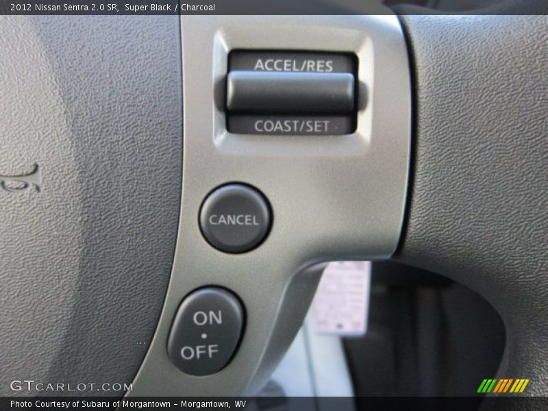 Super Black / Charcoal 2012 Nissan Sentra 2.0 SR