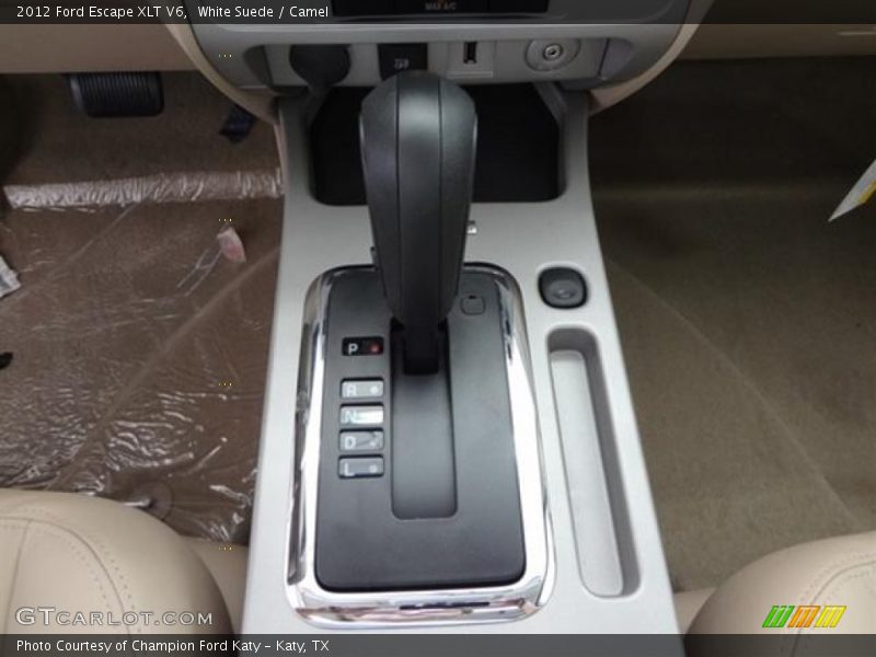 White Suede / Camel 2012 Ford Escape XLT V6