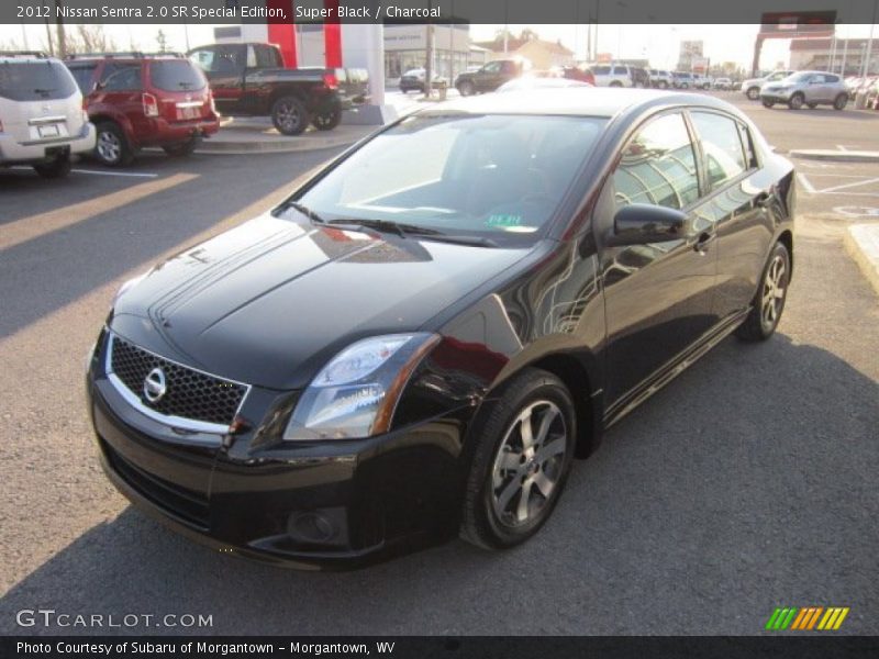 Super Black / Charcoal 2012 Nissan Sentra 2.0 SR Special Edition