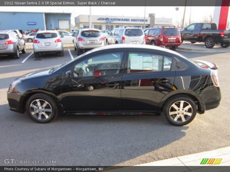 Super Black / Charcoal 2012 Nissan Sentra 2.0 SR Special Edition