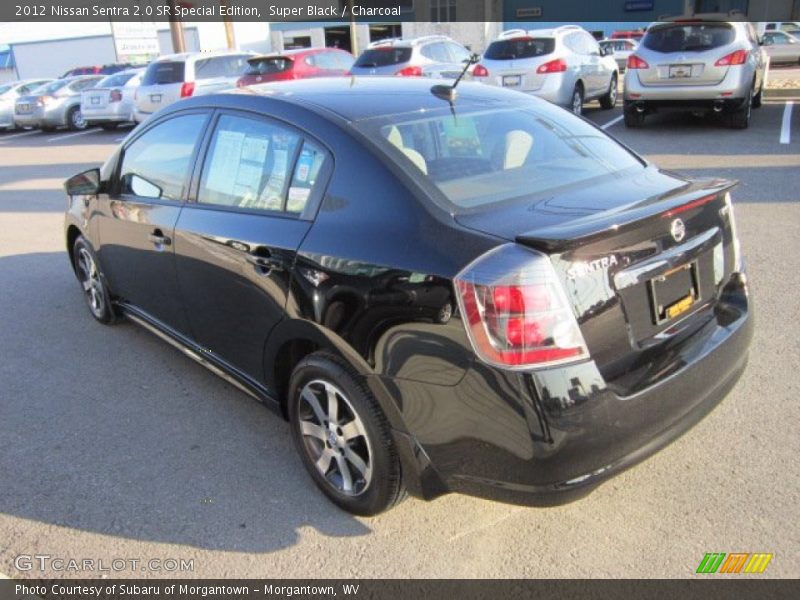 Super Black / Charcoal 2012 Nissan Sentra 2.0 SR Special Edition
