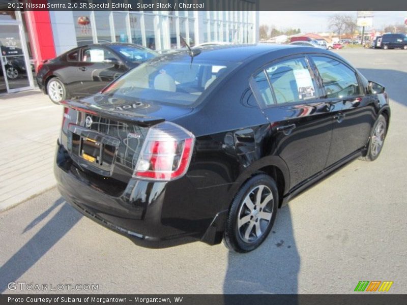 Super Black / Charcoal 2012 Nissan Sentra 2.0 SR Special Edition