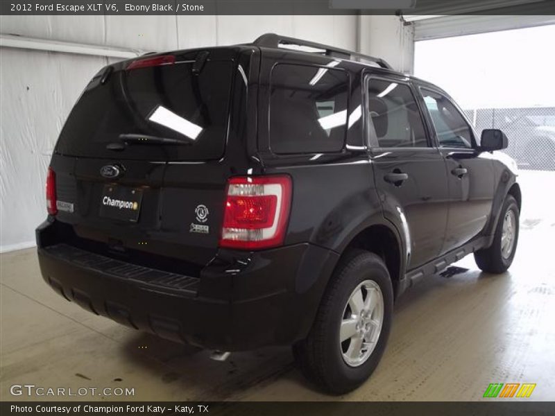 Ebony Black / Stone 2012 Ford Escape XLT V6
