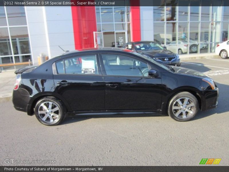 Super Black / Charcoal 2012 Nissan Sentra 2.0 SR Special Edition