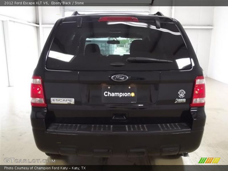 Ebony Black / Stone 2012 Ford Escape XLT V6