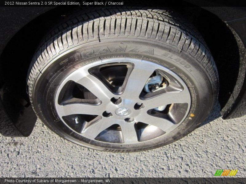 Super Black / Charcoal 2012 Nissan Sentra 2.0 SR Special Edition