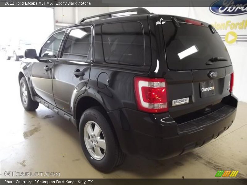Ebony Black / Stone 2012 Ford Escape XLT V6